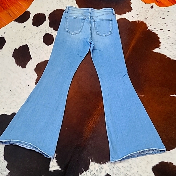 Flying Monkey Flare Bottom Jeans - Picture 4 of 7
